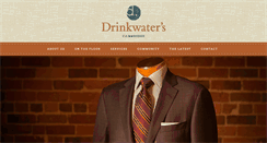 Desktop Screenshot of drinkwaterscambridge.com